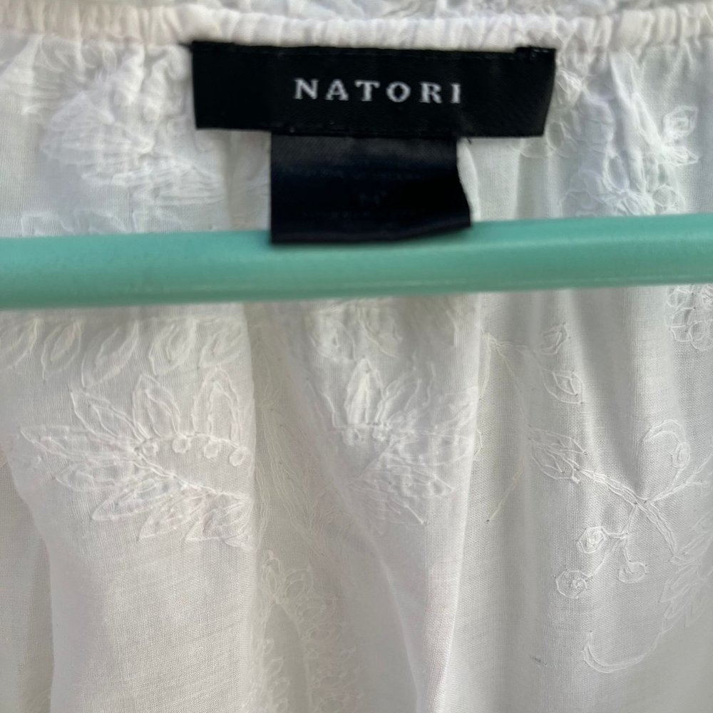 Natori white embroidered tunic - Picture 5 of 5